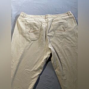 Just My Size Tan Chinos
